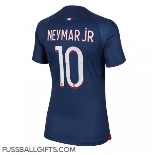 Paris Saint-Germain Neymar Jr #10 Fußballbekleidung Heimtrikot Damen 2023-24 Kurzarm